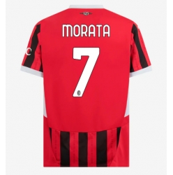 AC Milan Alvaro Morata #7 Heimtrikot 2024-25 Kurzarm