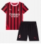 AC Milan Alvaro Morata #7 Heimtrikot Kinder 2024-25 Kurzarm (+ kurze hosen)