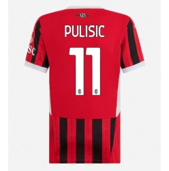 AC Milan Christian Pulisic #11 Heimtrikot Frauen 2024-25 Kurzarm