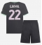 AC Milan Emerson Royal #22 3rd trikot Kinder 2024-25 Kurzarm (+ kurze hosen)