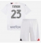 AC Milan Fikayo Tomori #23 Auswärtstrikot Kinder 2023-24 Kurzarm (+ kurze hosen)