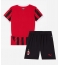 AC Milan Heimtrikot Kinder 2024-25 Kurzarm (+ kurze hosen)