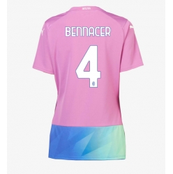 AC Milan Ismael Bennacer #4 3rd trikot Frauen 2023-24 Kurzarm