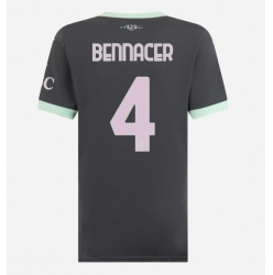 AC Milan Ismael Bennacer #4 3rd trikot Frauen 2024-25 Kurzarm