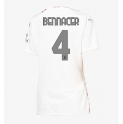 AC Milan Ismael Bennacer #4 Auswärtstrikot Frauen 2023-24 Kurzarm