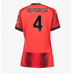 AC Milan Ismael Bennacer #4 Heimtrikot Frauen 2023-24 Kurzarm
