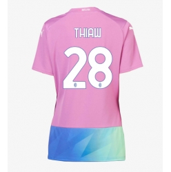 AC Milan Malick Thiaw #28 3rd trikot Frauen 2023-24 Kurzarm