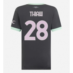 AC Milan Malick Thiaw #28 3rd trikot Frauen 2024-25 Kurzarm