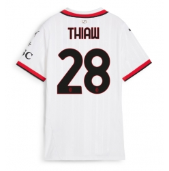 AC Milan Malick Thiaw #28 Auswärtstrikot Frauen 2024-25 Kurzarm