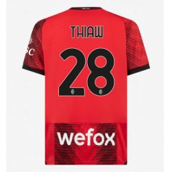 AC Milan Malick Thiaw #28 Heimtrikot 2023-24 Kurzarm