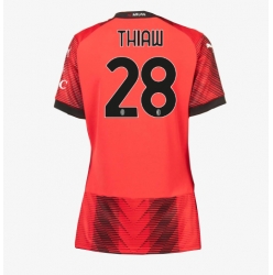 AC Milan Malick Thiaw #28 Heimtrikot Frauen 2023-24 Kurzarm