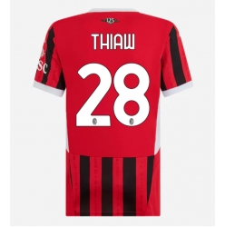 AC Milan Malick Thiaw #28 Heimtrikot Frauen 2024-25 Kurzarm