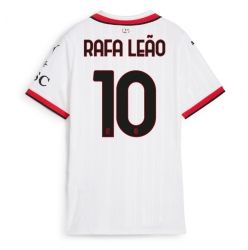 AC Milan Rafael Leao #10 Auswärtstrikot Frauen 2024-25 Kurzarm