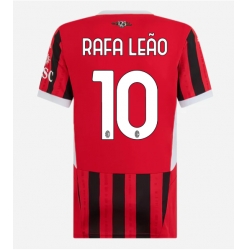 AC Milan Rafael Leao #10 Heimtrikot Frauen 2024-25 Kurzarm