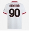 AC Milan Tammy Abraham #90 Auswärtstrikot 2024-25 Kurzarm