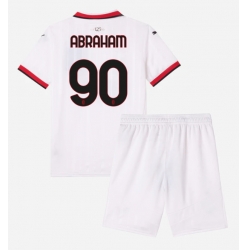 AC Milan Tammy Abraham #90 Auswärtstrikot Kinder 2024-25 Kurzarm (+ kurze hosen)