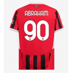 AC Milan Tammy Abraham #90 Heimtrikot 2024-25 Kurzarm