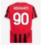 AC Milan Tammy Abraham #90 Heimtrikot 2024-25 Kurzarm