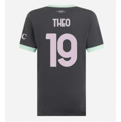 AC Milan Theo Hernandez #19 3rd trikot Frauen 2024-25 Kurzarm