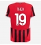 AC Milan Theo Hernandez #19 Heimtrikot 2024-25 Kurzarm