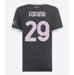 AC Milan Youssouf Fofana #29 3rd trikot Frauen 2024-25 Kurzarm