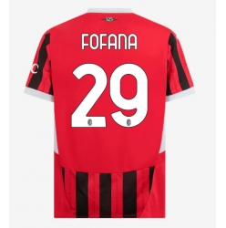 AC Milan Youssouf Fofana #29 Heimtrikot 2024-25 Kurzarm