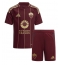 AS Roma Artem Dovbyk #11 Heimtrikot Kinder 2024-25 Kurzarm (+ kurze hosen)