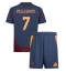 AS Roma Lorenzo Pellegrini #7 3rd trikot Kinder 2024-25 Kurzarm (+ kurze hosen)