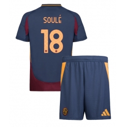 AS Roma Matias Soule #18 3rd trikot Kinder 2024-25 Kurzarm (+ kurze hosen)