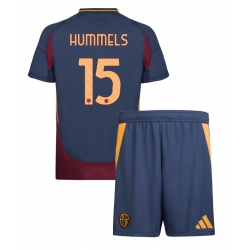 AS Roma Mats Hummels #15 3rd trikot Kinder 2024-25 Kurzarm (+ kurze hosen)