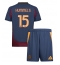 AS Roma Mats Hummels #15 3rd trikot Kinder 2024-25 Kurzarm (+ kurze hosen)