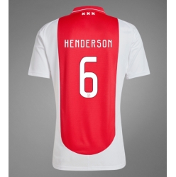 Ajax Jordan Henderson #6 Heimtrikot 2024-25 Kurzarm