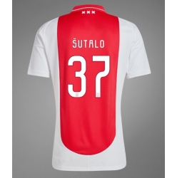 Ajax Josip Sutalo #37 Heimtrikot 2024-25 Kurzarm