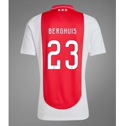 Ajax Steven Berghuis #23 Heimtrikot 2024-25 Kurzarm