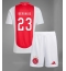 Ajax Steven Berghuis #23 Heimtrikot Kinder 2024-25 Kurzarm (+ kurze hosen)