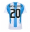 Argentinien Alexis Mac Allister #20 Heimtrikot Copa America 2024 Kurzarm