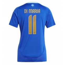 Argentinien Angel Di Maria #11 Auswärtstrikot Frauen Copa America 2024 Kurzarm