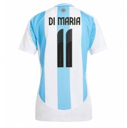 Argentinien Angel Di Maria #11 Heimtrikot Frauen Copa America 2024 Kurzarm