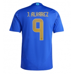 Argentinien Julian Alvarez #9 Auswärtstrikot Copa America 2024 Kurzarm