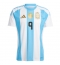 Argentinien Julian Alvarez #9 Heimtrikot Copa America 2024 Kurzarm