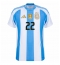 Argentinien Lautaro Martinez #22 Heimtrikot Copa America 2024 Kurzarm