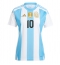 Argentinien Lionel Messi #10 Heimtrikot Frauen Copa America 2024 Kurzarm