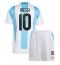 Argentinien Lionel Messi #10 Heimtrikot Kinder Copa America 2024 Kurzarm (+ kurze hosen)