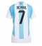 Argentinien Rodrigo De Paul #7 Heimtrikot Frauen Copa America 2024 Kurzarm