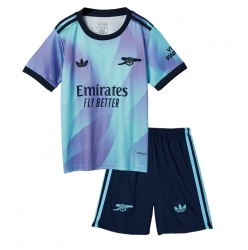 Arsenal 3rd trikot Kinder 2024-25 Kurzarm (+ kurze hosen)