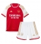 Arsenal Ben White #4 Heimtrikot Kinder 2023-24 Kurzarm (+ kurze hosen)