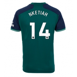 Arsenal Eddie Nketiah #14 3rd trikot 2023-24 Kurzarm