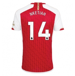 Arsenal Eddie Nketiah #14 Heimtrikot 2023-24 Kurzarm