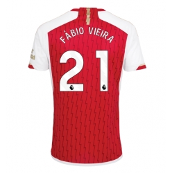 Arsenal Fabio Vieira #21 Heimtrikot 2023-24 Kurzarm