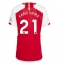 Arsenal Fabio Vieira #21 Heimtrikot Frauen 2023-24 Kurzarm